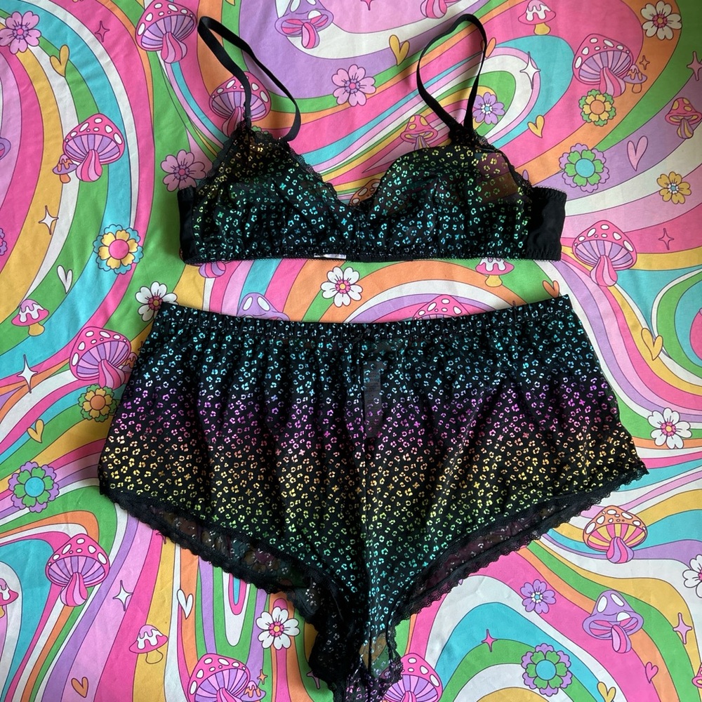 savage x fenty 2 piece set 🌈🐆